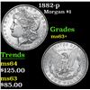 Image 1 : 1882-p Morgan Dollar $1 Grades Select+ Unc