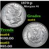 Image 1 : 1879-p Morgan Dollar $1 Grades Choice Unc