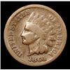 Image 2 : 1864 L Indian Cent 1c Grades vg+