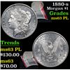 Image 1 : 1880-s Morgan Dollar $1 Grades Select Unc PL