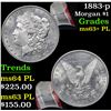 Image 1 : 1883-p Morgan Dollar $1 Grades Select Unc+ PL