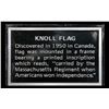 Image 3 : Flags of the American Revolution Franklin Mint Set Knoll Flag 415 Grams Sterling Silver