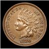 Image 2 : 1880 Indian Cent 1c Grades Choice AU/BU Slider