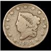 Image 2 : 1818 Coronet Head Large Cent 1c Grades vg+