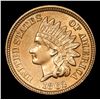 Image 2 : 1862 Indian Cent 1c Grades Choice Unc