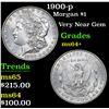 Image 1 : 1900-p Morgan Dollar $1 Grades Choice+ Unc