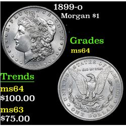1899-o Morgan Dollar $1 Grades Choice Unc