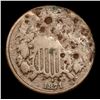 Image 2 : 1871 Two Cent Piece 2c Grades vf details