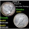 Image 1 : 1926-p Peace Dollar $1 Grades Select+ Unc
