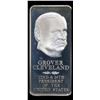 Image 2 : Grover Cleveland 22nd and 24th President Danbury Mint 1oz .925 Fine Sterling Silver Bar