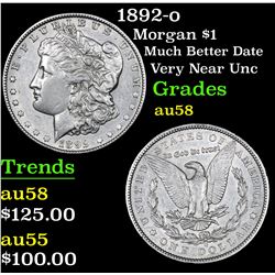 1892-o Morgan Dollar $1 Grades Choice AU/BU Slider