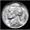 Image 2 : 1945-p Jefferson Nickel 5c Grades Choice+ Unc