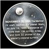 Image 3 : America In Space Photographic Exploration Of Mars .925 Sterling Silver Round