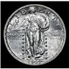 Image 2 : ***Auction Highlight*** 1923-p Standing Liberty Quarter 25c Graded Choice Unc FH By USCG (fc)