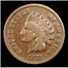 Image 2 : 1871 Indian Cent 1c Grades f+