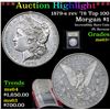 Image 1 : ***Auction Highlight*** 1879-s rev '78 Top 100 Morgan Dollar $1 Graded Select+ Unc By USCG (fc)