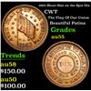 Image 1 : 1863 Shoot Him on the Spot Dix Civil War Token 1c Grades Choice AU