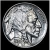 Image 2 : 1937-p Buffalo Nickel 5c Grades Choice AU/BU Slider+