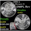 Image 1 : 1881-s Morgan Dollar $1 Grades GEM+ Unc