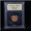 Image 4 : ***Auction Highlight*** 1920-s Lincoln Cent 1c Graded Select+ Unc RD By USCG (fc)