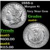 Image 1 : 1888-o Morgan Dollar $1 Grades Choice+ Unc