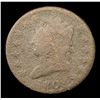 Image 2 : 1808 Classic Head Large Cent 1c Grades ag