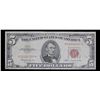 Image 2 : 1963 $5 Red seal United States Note Grades vf+