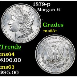 1879-p Morgan Dollar $1 Grades Select+ Unc