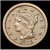 Image 2 : 1849 Braided Hair Large Cent 1c Grades vf++