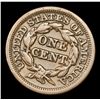 Image 3 : 1849 Braided Hair Large Cent 1c Grades vf++