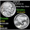Image 1 : 1918-d Buffalo Nickel 5c Grades vf details