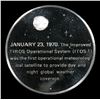 Image 3 : America In Space First Day And Night Weather Coverage .925 Sterling Silver Round
