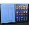 Image 3 : Partial Lincoln cent book 1909-1940 45 US coins + 5 Canadian . .