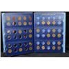 Image 6 : Partial Lincoln cent book 1909-1940 45 US coins + 5 Canadian . .