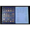 Image 7 : Partial Lincoln cent book 1909-1940 45 US coins + 5 Canadian . .