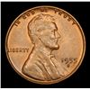 Image 2 : 1955-s Lincoln Cent 1c Grades Select+ Unc RB