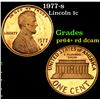 Image 1 : 1977-s Lincoln Cent 1c Grades Gem+ Proof Red DCAM