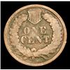 Image 3 : 1865 Indian Cent 1c Grades g+