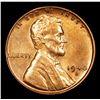 Image 2 : 1940-s Lincoln Cent 1c Grades Choice+ Unc RD