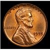 Image 2 : 1955-p Lincoln Cent 1c Grades Gem+ Unc RB
