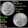 Image 1 : 1882-p Morgan Dollar $1 Grades Choice AU/BU Slider