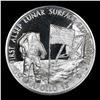 Image 2 : America In Space First Alsep Lunar Surface Experiments 1oz. .925 Sterling Silver Round Grades