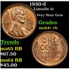 Image 1 : 1930-d Lincoln Cent 1c Grades Choice+ Unc RB