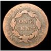 Image 3 : 1825 Coronet Head Large Cent 1c Grades vg+