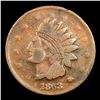 Image 2 : 1863 Indian Civil War Token 1c Grades vf++