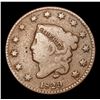 Image 2 : 1829 Coronet Head Large Cent 1c Grades f+