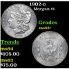 Image 1 : 1902-o Morgan Dollar $1 Grades Select+ Unc
