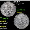 Image 1 : 1882-o Morgan Dollar $1 Grades Select+ Unc