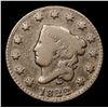 Image 2 : 1822 Coronet Head Large Cent 1c Grades f+
