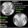 Image 1 : 1880-s Morgan Dollar $1 Grades Choice+ Unc